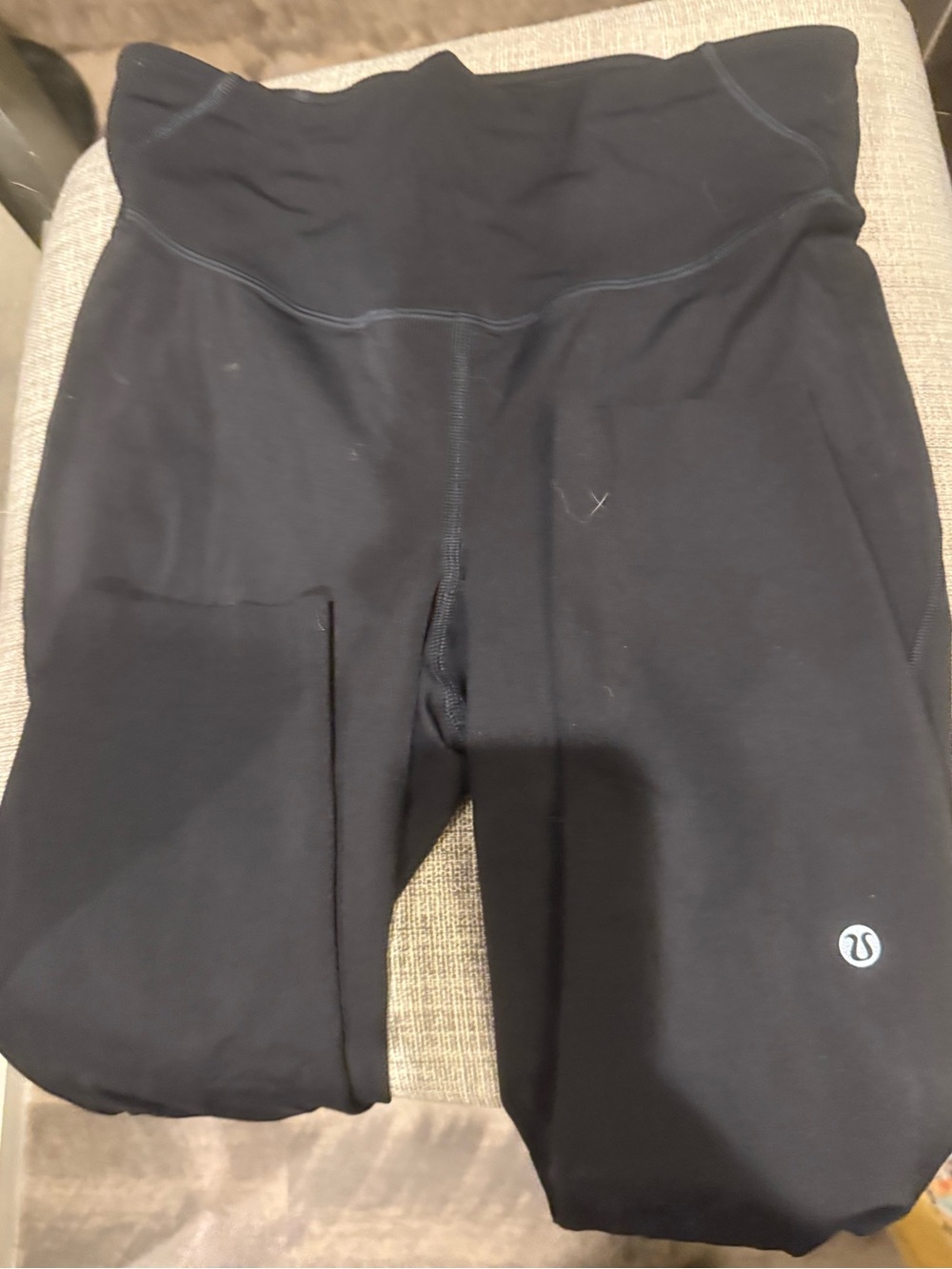 lululemon athletica square tag size 6 Black High-Rise Leggings like new